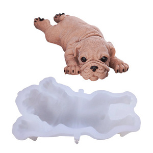 Nuevo Shar Pei pastel molde DIY <span class=keywords><strong>Bulldog</strong></span> torta de Mousse de molde de silicona de <span class=keywords><strong>crema</strong></span> de hielo molde - Product Image 6