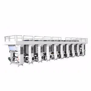 8 color used rotogravure printing machine price