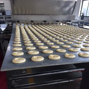 Máquina formada do biscoito do plc KH-QQJ-400, fabricante de biscoitos