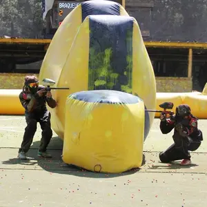 12 बंकरों उच्च गुणवत्ता Airsoft पेंटबॉल बंकरों सस्ते Inflatable स्पीड बॉल हवा बंकर