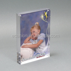 Clear <strong>Perspex</strong> 4x6 Frameless <strong>Picture</strong> <strong>Frames</strong>, Magnetic clear Acrylic <strong>Picture</strong> <strong>Frame</strong> - Product Image 3