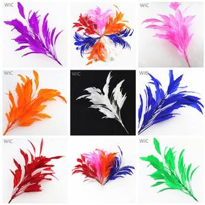 Puro fatto a mano di moda rossa di carnevale piuma d'oca fiore ghirlanda copricapo accessori per capelli all'ingrosso copricapo da ragazza - Product Image 6
