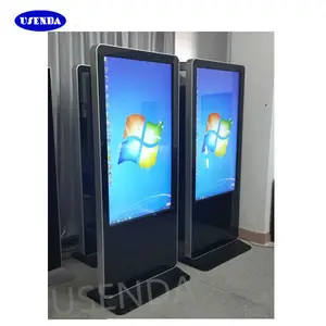 All In One PC Inbuilt 43'' Free Standing Touch Screen LCD Digital Signage Monitors Manufacturer