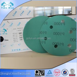 Hochwertige 150-mm-Schleifscheibe mit grüner Film basis zum Polieren von Autos - Product Image 3