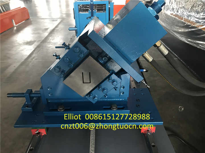 Metal U Channel Guide Rail Making Machine - Efficient & Durable