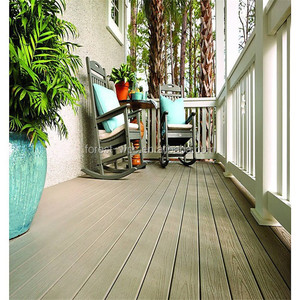 Pas cher prix plancher <span class=keywords><strong>de</strong></span> vinyle Solide wpc extérieur environnemental decking composé en plastique en bois - Product Image 3