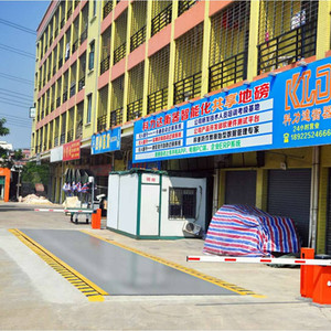 โรงงาน 3 * 9 Mtr จัดหาตัวบ่งชี้การทิ้ง LED ดิจิตอลอิเล็กทรอนิกส์ไร้สายบนเครื่องชั่งน้ําหนัก เครื่องชั่งรถบรรทุก 3 ตัน - Product Image 3