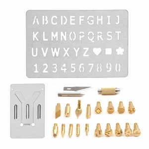 120V US Plug Profession elles Holzofen-Werkzeugset Stift-<span class=keywords><strong>Kit</strong></span> Zusätzliche Tipps Holz brenner HOBBY DIY Holzverbrennungs-Werkzeugset für Papier leder - Product Image 3