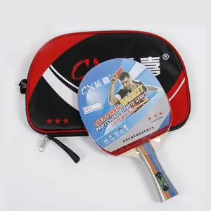 High Quality Customプリントピンポンラケット1-Star Poplar木材Rubber Table Tennisラケット卸売Ping Pong Paddleトレーニング