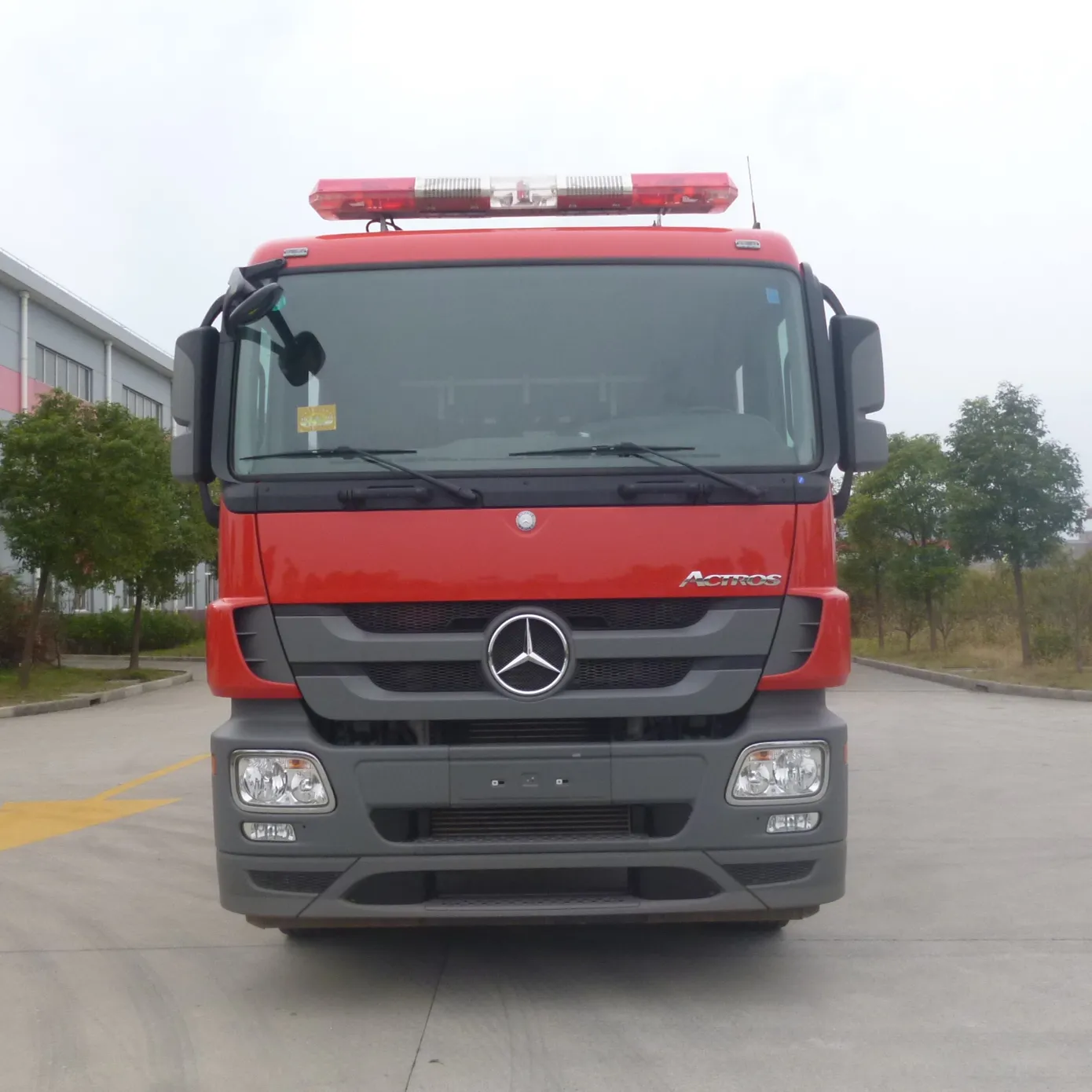 Shanghai Jindun PM160 special design flattop double row foam fire truck fire engine for sale