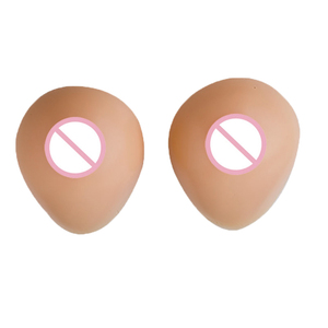 Seios artificiais com formato de mamas, seios artificiais confortáveis de silicone macio, 500 g/par, silicone, 2-6 anos e 1 par - Product Image 3