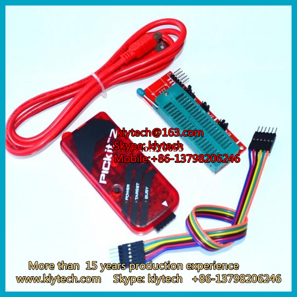 Programmeur PICkit 3 + Adaptateur ICD2 Universel FZ0508 - Kit Complet Pour Programmation PIC