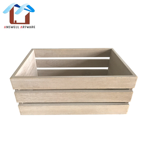 Nhà Máy Tùy Chỉnh Bán Buôn Vintage Tái Chế Thăm Old Chic Chưa Hoàn Thành Gỗ Trái Cây THÙNG GỖ Hộp Gỗ - Product Image 2