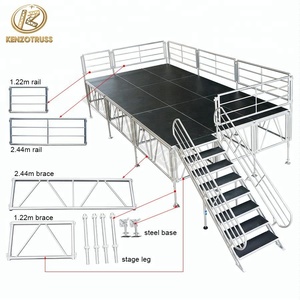 Scène modulaire de haute qualité pour événements en plein air, scène de concert en aluminium - Product Image 5