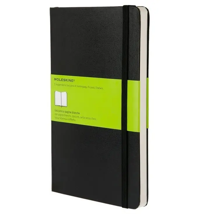 Custom wholesale a5 moleskine paper planner journal manufacture/Hardcover leather notebook printing