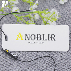 <span class=keywords><strong>Étiquette</strong></span> Reuners vêtements nom de marque impression UV gaufré personnalisé chine papier artisanal recyclable enduit pour <span class=keywords><strong>cadeau</strong></span> <span class=keywords><strong>étiquette</strong></span> volante colorée - Product Image 4