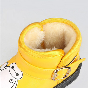 Haute Qualité Garçons Filles Chaussure Plate Bottes de Neige <span class=keywords><strong>Achat</strong></span> <span class=keywords><strong>En</strong></span> <span class=keywords><strong>Ligne</strong></span> Doublure Chaude Unisexe - Product Image 3