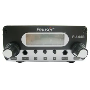 Fmuser transmissor de rádio fm estéreo, transmissor de longo alcance FU-05B 0.5w fm para estação de rádio fm CZH-05B