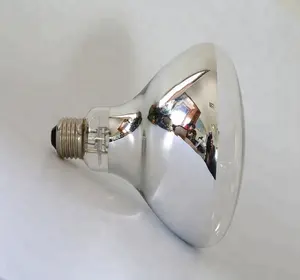 Infrared Bulb Heating Bulb OEM 60 Heater E27 B22 3000K AC110V/230V Glass High Quality R125 or PAR38 75W 100W 150W200W 250W 300W