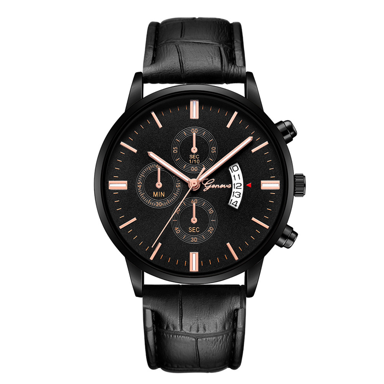 Stainless Steel Back Geneva Platinum Men's Women's Watches