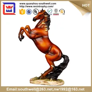 Коллекционная лошадь бюст скульптура украшения фигура и оптовая продажа рекламные лошадь и