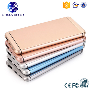 2018 de aluminio de gama alta 8000 mah banco de potencia delgado - Product Image 6