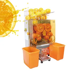 Espremedor de aço inoxidável suco de laranja máquina de venda automática