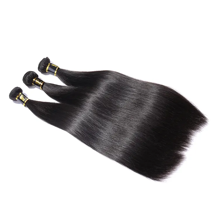 Aosun Real Straight AAAAA Real Virgin Brazilian Hair,Yaki Wholesale Silky Straight Hair Bundle, Ombre Remy Hair Bundle