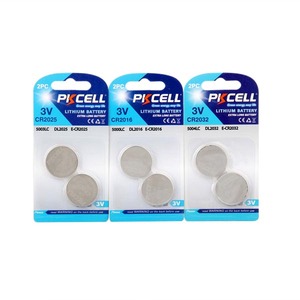 Pkcell CE RoHs MSDS3vリチウムCR2025CR2032CR2016バッテリーBrCR30323vバッテリー