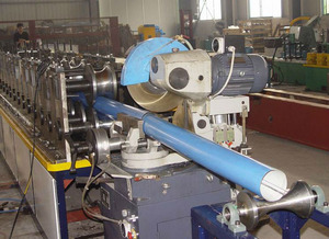 Nước Mưa Thép Xuống Spout Making <span class=keywords><strong>Machine</strong></span> Vòng/Vuông <span class=keywords><strong>RainSpout</strong></span>/Downpipe Máy Làm Ống Cuộn Máy Ép - Product Image 3