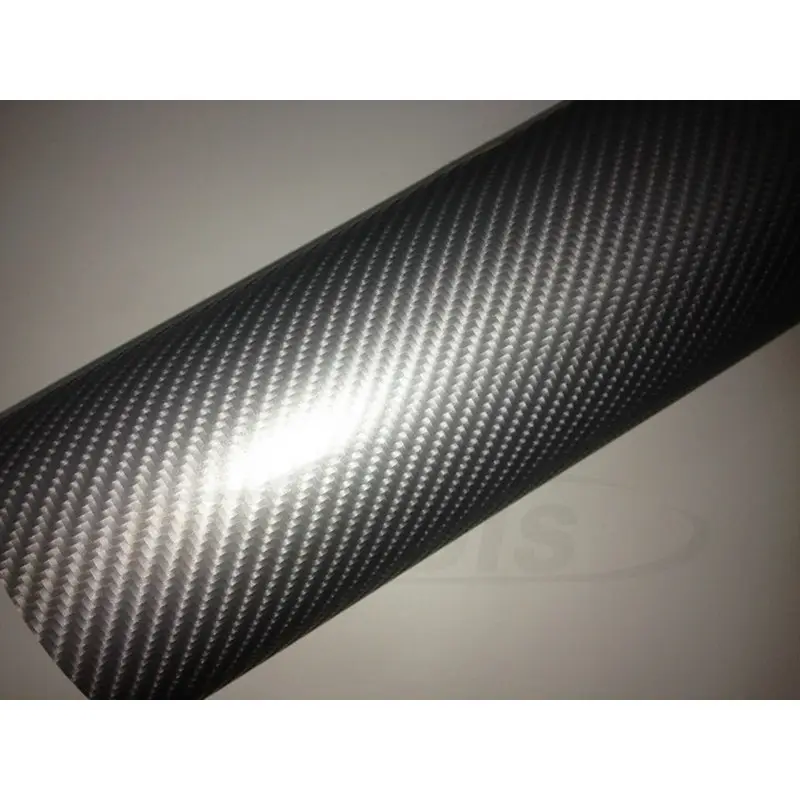 Premium 4D Gloss Carbon Fiber Vinyl Sticker Wrap Decal Sheet Bubble Free Film Paper