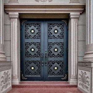 Kupon Tunai $500 Pintu Utama Besi Tempa Ganda untuk Rumah - Product Image 6