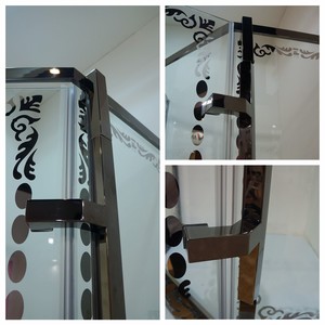 Neo <span class=keywords><strong>angle</strong></span> bouchon de porte de <span class=keywords><strong>douche</strong></span> charnières écran de <span class=keywords><strong>douche</strong></span> En Verre porte de <span class=keywords><strong>douche</strong></span> KK5581 - Product Image 5