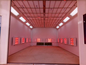 Cabine de pulvérisation Fabricant CE Approuvé QX500A Salle de <span class=keywords><strong>peinture</strong></span> automatique standard dans le <span class=keywords><strong>magasin</strong></span> de réparation d'entretien de pulvérisation - Product Image 4