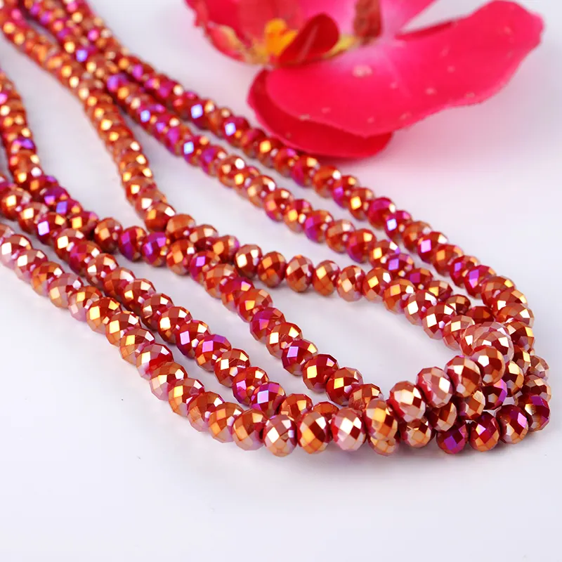 Yiwu Beads Market новые цвета Rondelle Beads