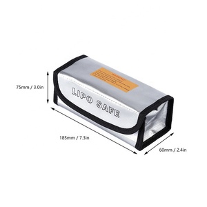Borsa di sicurezza a batteria Lipo a prova di esplosione ignifuga per RC hobby airsoft - Product Image 3