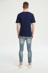 T-Shirt da uomo Eco Friendly girocollo T-Shirt sostenibile a <span class=keywords><strong>manica</strong></span> <span class=keywords><strong>corta</strong></span> canapa t-Shirt estiva da uomo <span class=keywords><strong>vestiti</strong></span> personalizzati - Product Image 6
