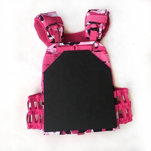 Gilet da allenamento con taglio Laser rosa di alta qualità per Sport Fitness allenamento tattico palestra Crossfit attrezzatura da difesa personale ponderata - Product Image 4