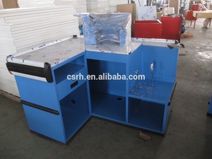 Rh-cr016 por encargo de la fábrica mostrador de cajero de venta Tienda de comestibles caja - Product Image 2
