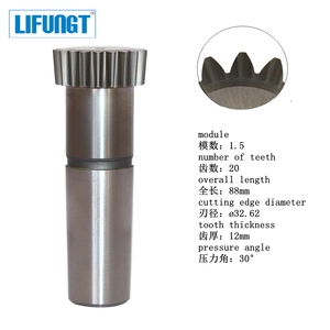 Coupe-engrenage électrique en carbure, outil de coupe d'engrenage <span class=keywords><strong>à</strong></span> effet chanfrein - Product Image 5