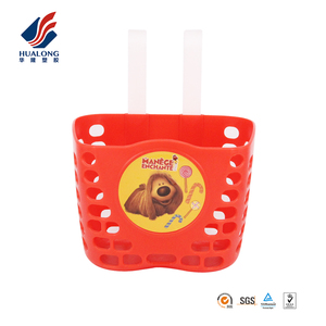 HUALONG pièces de bicyclette de fabrication mini cheval de <span class=keywords><strong>bande</strong></span> <span class=keywords><strong>dessinée</strong></span> autocollant enfants <span class=keywords><strong>vélo</strong></span> panier - Product Image 4