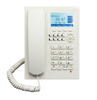 Téléphone SIP Wi-Fi pour Hôtel d'Affaires, Téléphone VoIP Système Téléphonique IP SIP, PH656DW Téléphone IP Sans Fil de Bureau VoIP