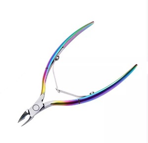 Toelettatura in acciaio inox titanio Pedicure cuticola <span class=keywords><strong>incarnita</strong></span> pelle morta pinze pinze - Product Image 3