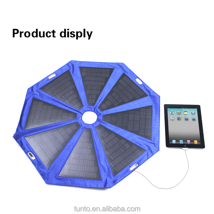 携帯用傘型折りたたみソーラーパネル充電器 24W アウトドア用| Alibaba.com