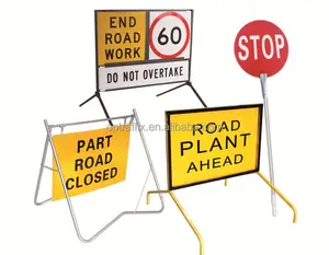 Alta calidad normas australianas gestión del tráfico seguridad vial signos, señales de mensaje