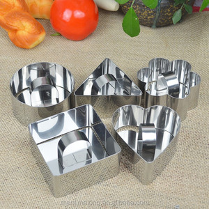 Khuôn Làm Bánh Hình Trái Tim Hình Tròn Cho Phô Mai Pan Ôm Bánh Khuôn Hình Dạng Cắt Món Nướng Món Tráng Miệng Vòng Nướng Khuôn - Product Image 3