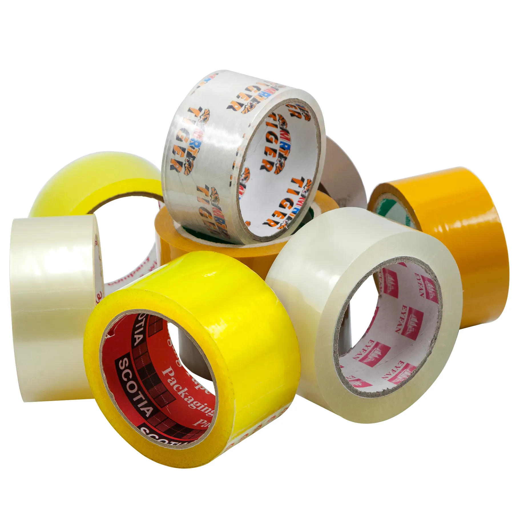 Clear Packing Tape Heavy Duty Rolls Sealing Great for Packing Box Shipping and Moving Supplies Packaging 2.7 Mil Thick Adhesive