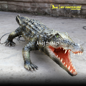Estatua de MY DINO XJ230 para decoración del parque, Animal animatrónico, cocodrilo - Product Image 6