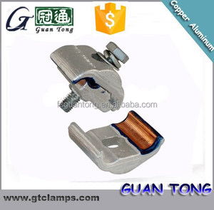 <span class=keywords><strong>Cu</strong></span>/<span class=keywords><strong>AL</strong></span> lưỡng kim Cáp kẹp hợp kim nhôm PG kẹp cho đồng-nhôm dây song song quản lý cáp rãnh kẹp - Product Image 3