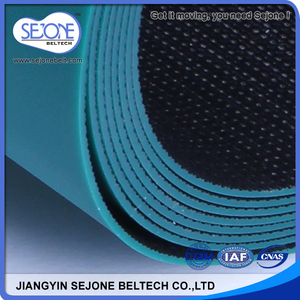 حزام ناقل مسطح عالي المرونة بسمك 1.0 مم باللون الأخضر الداكن/الأسود لآلات الطباعة - Product Image 4